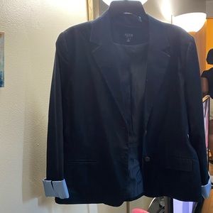 Navy blue blazer